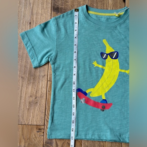 Mini Boden Printed Humour T-shirt Hot Spring Banana size 2-3Y NWT - Picture 8 of 8
